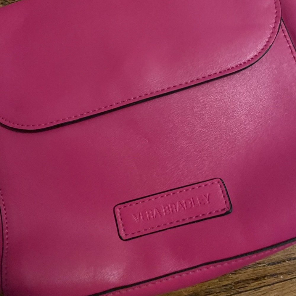 Vera Bradley pink crossbody purse
